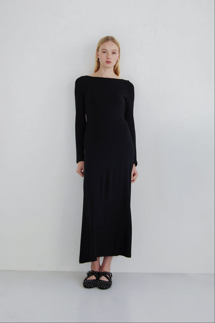 Collagen Open Back Dress