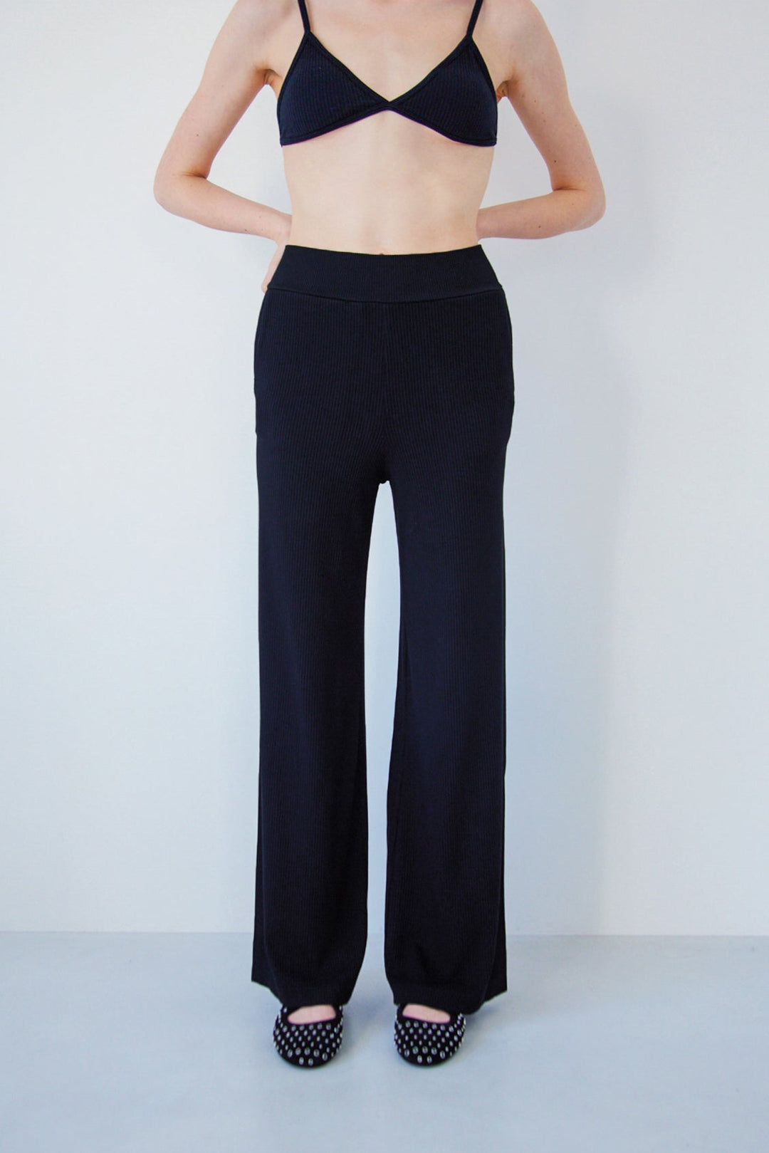 Collagen Ribbed Lounge Pants