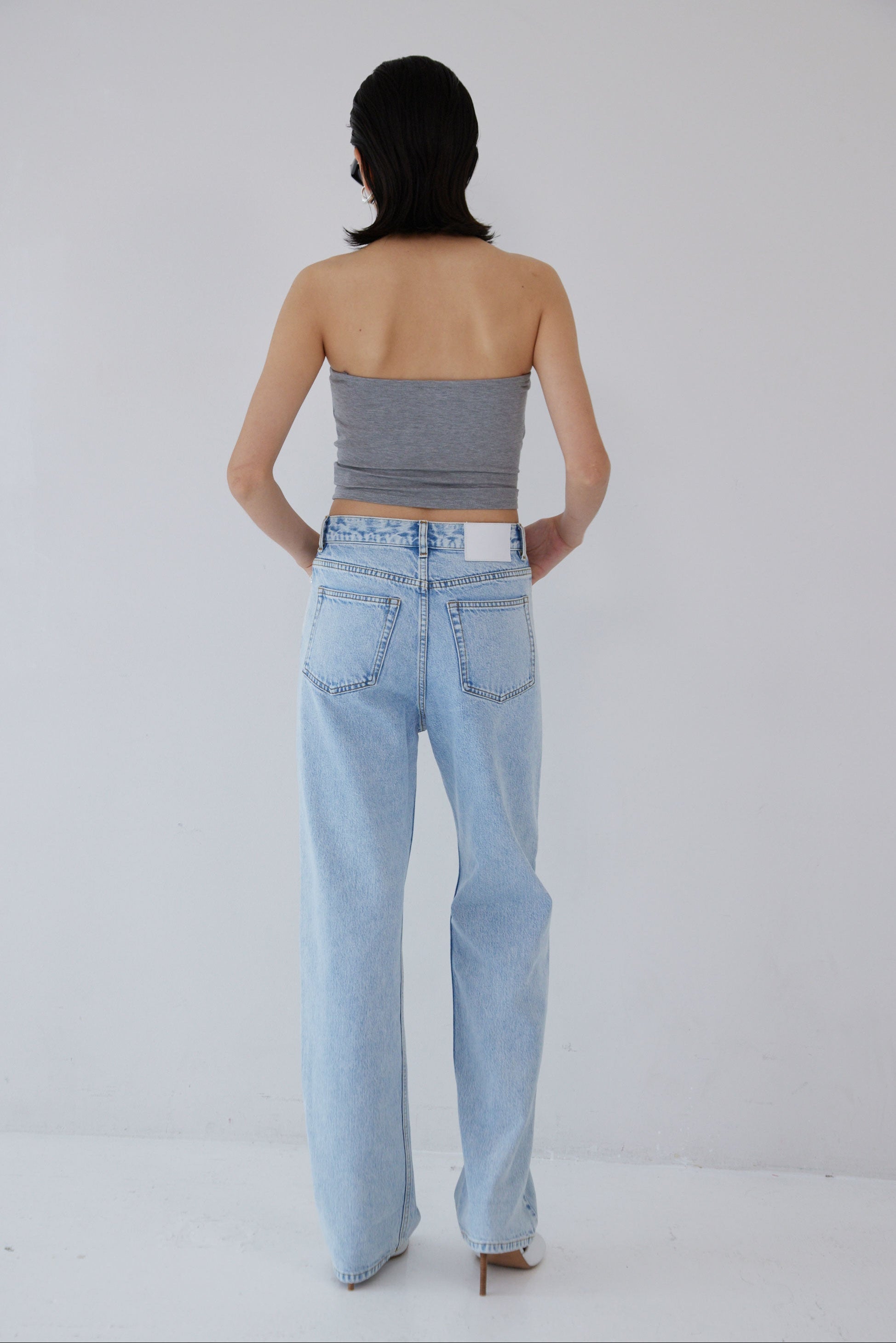 Collagen Straight-Fit Denim Pants – determ;