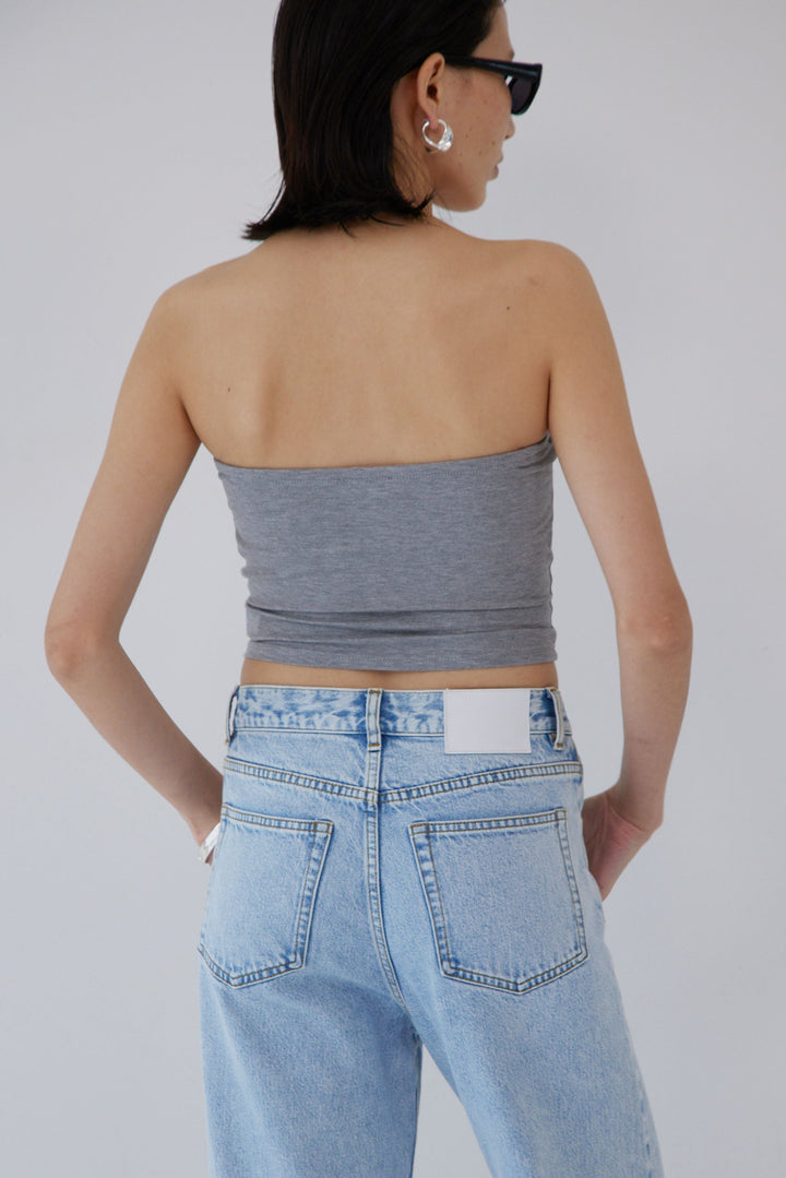 Collagen Curved Line Tube Top