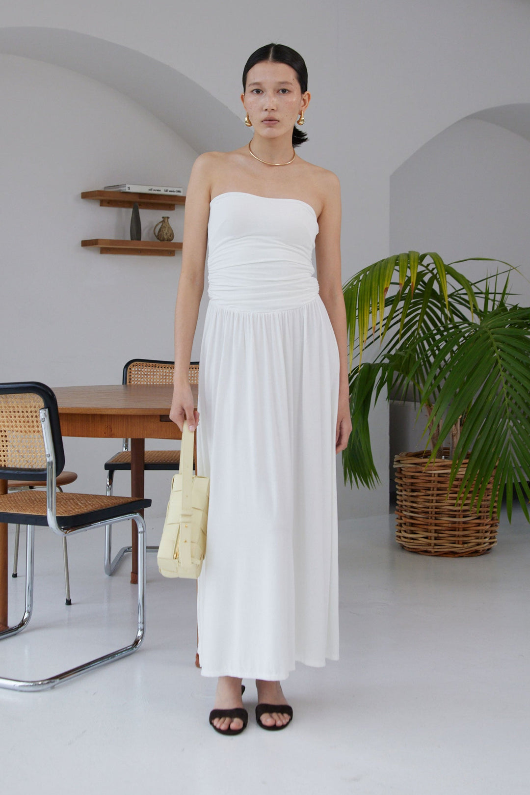 Collagen Multi Gathered Dress