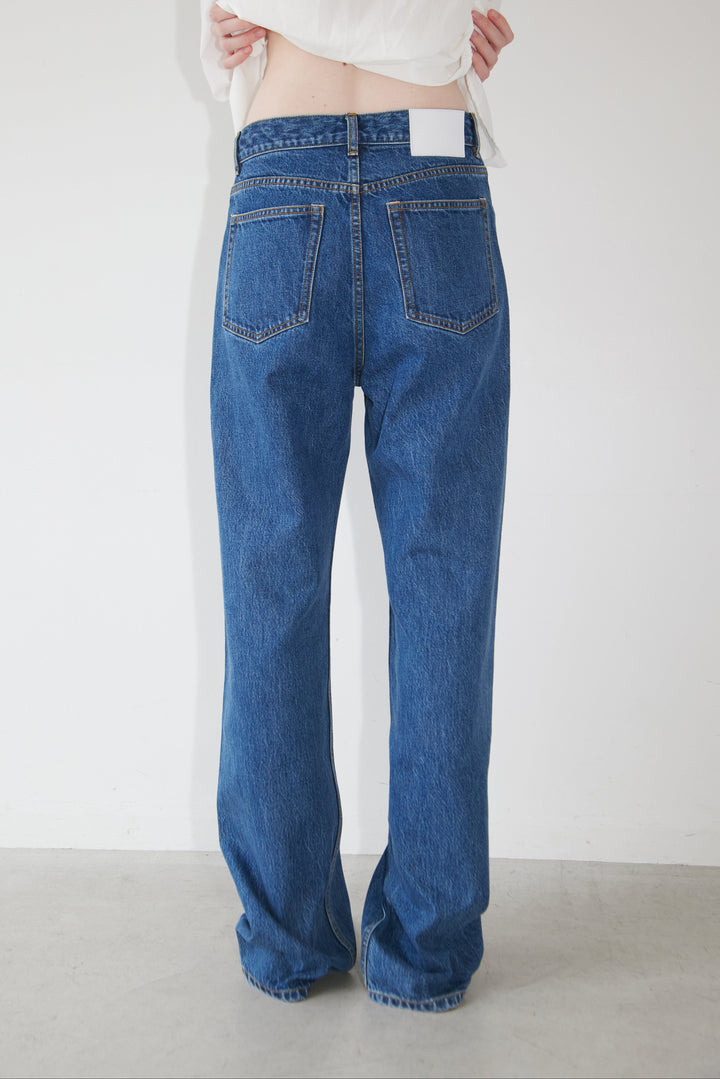 Collagen Straight-Fit Denim Pants