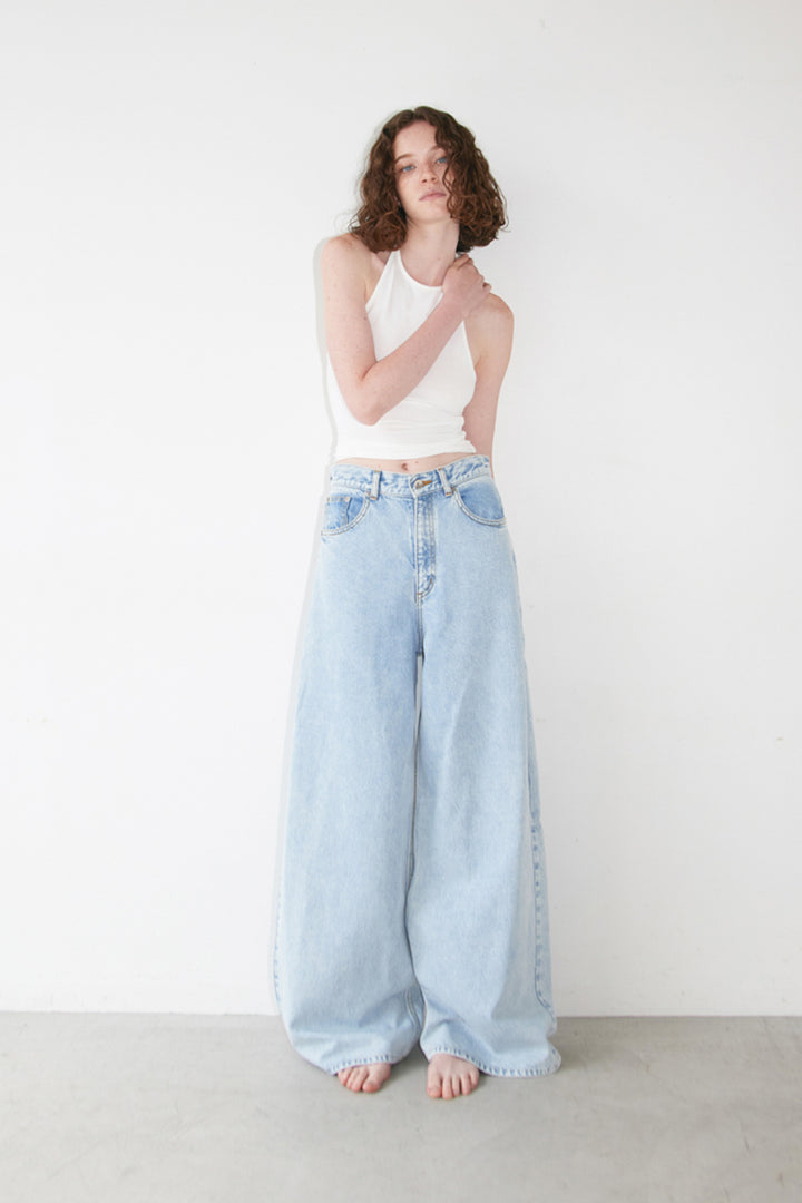 Collagen Baggy Denim Pants
