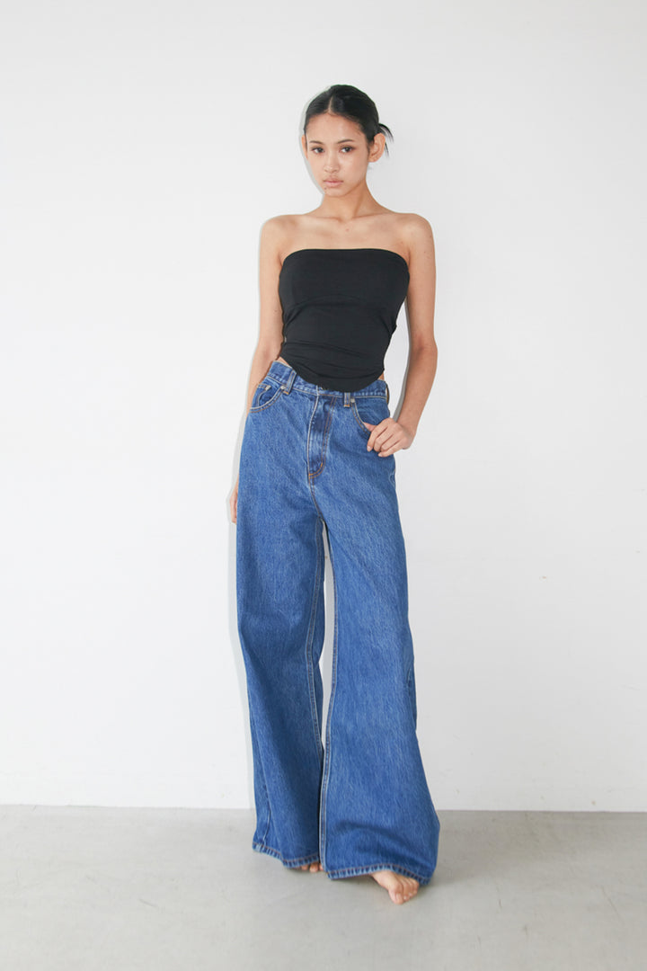 Collagen Baggy Denim Pants