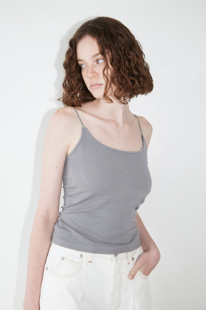 Collagen Ribbed Strappy Top