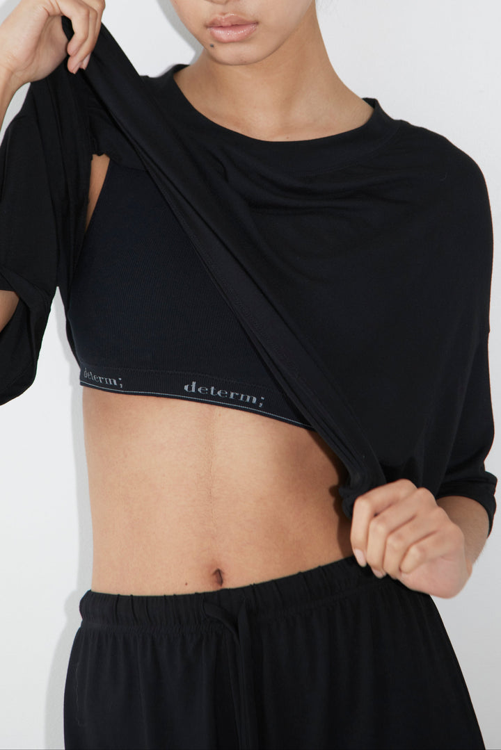Collagen Rib Bra Top