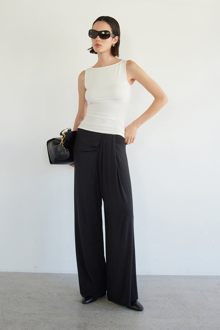 Collagen Draped Knot Pants