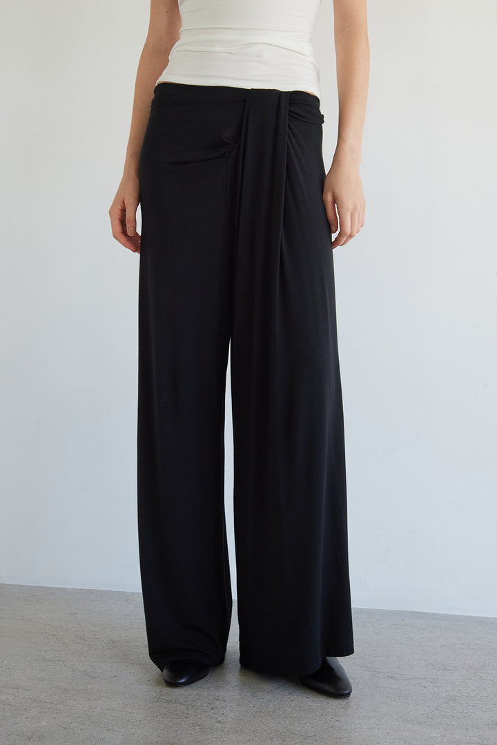 Collagen Draped Knot Pants