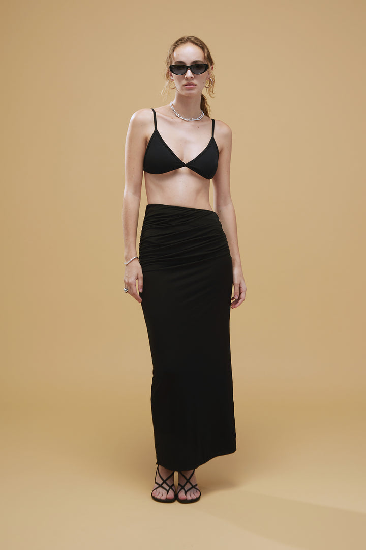 Collagen Ribbed Triangle Bra
