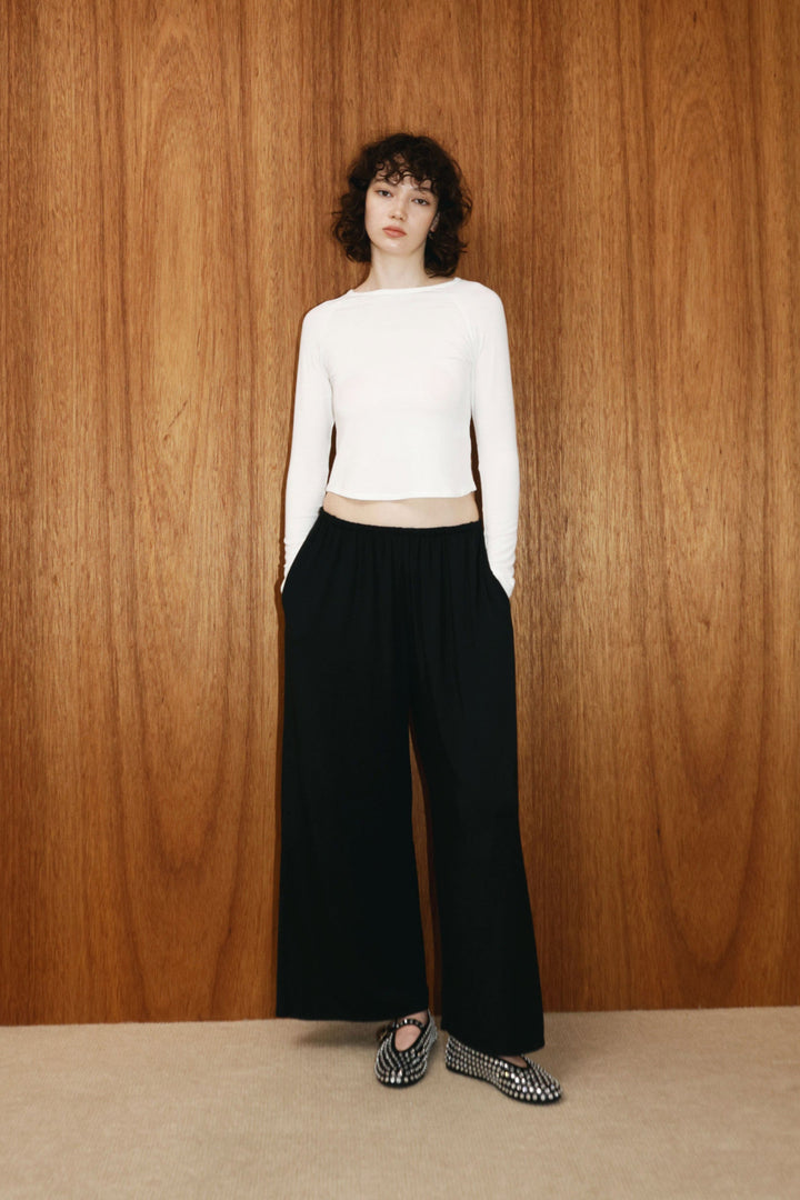 Collagen Wide-Leg Pants