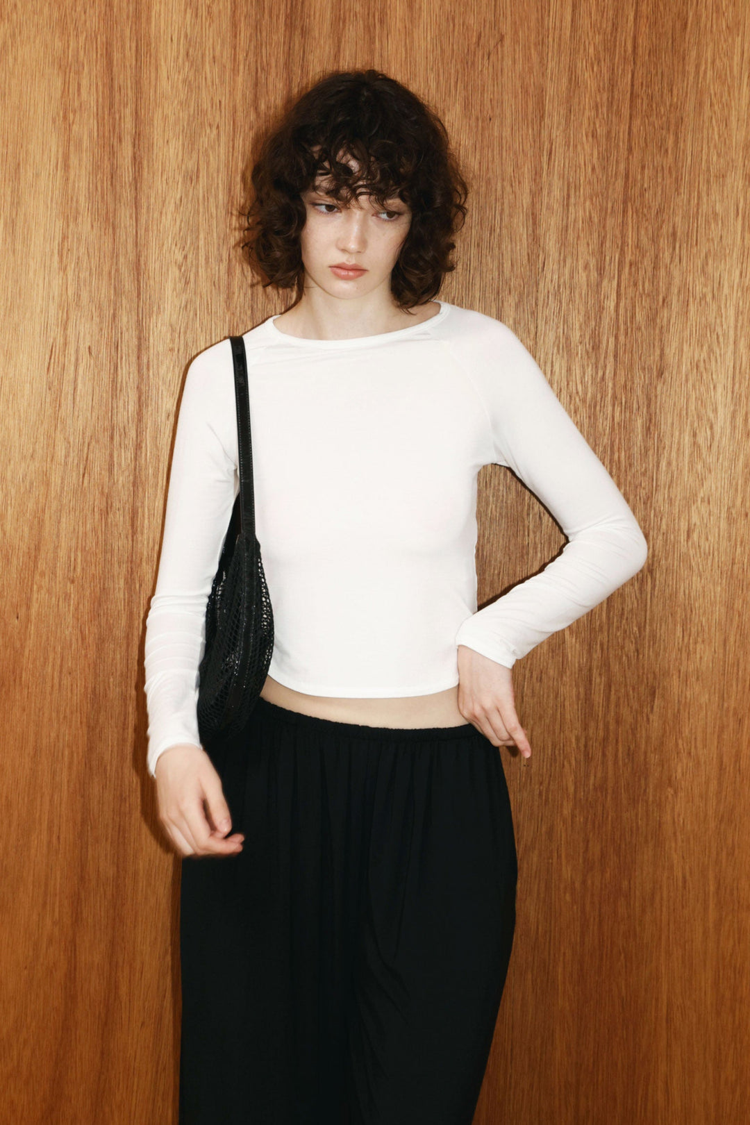 Collagen Raglan Long-Sleeve T-shirt