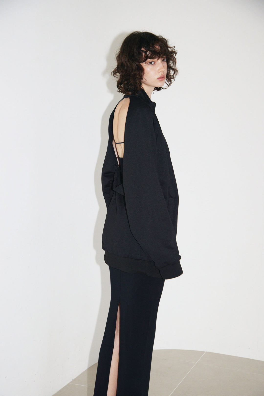 Collagen Ribbed Maxi Skirt