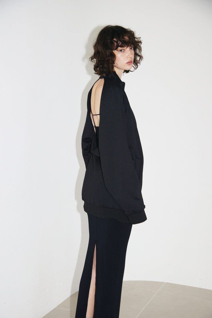 Collagen Ribbed Maxi Skirt