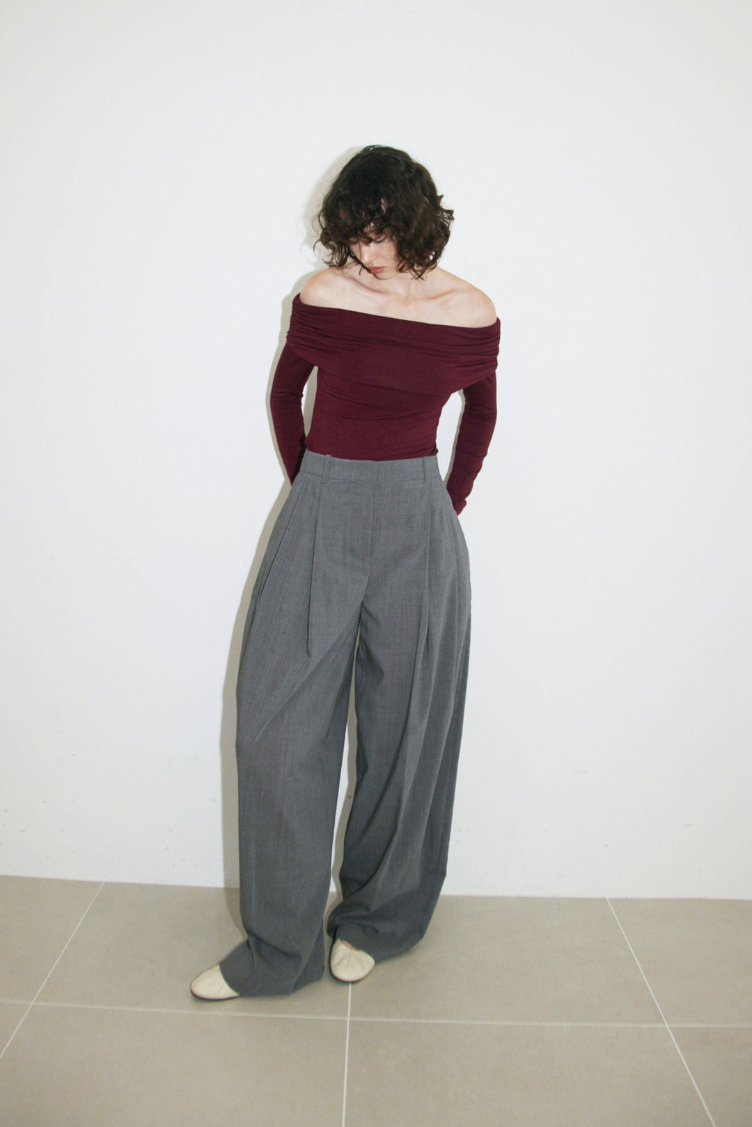 Collagen Off-Shoulder Top