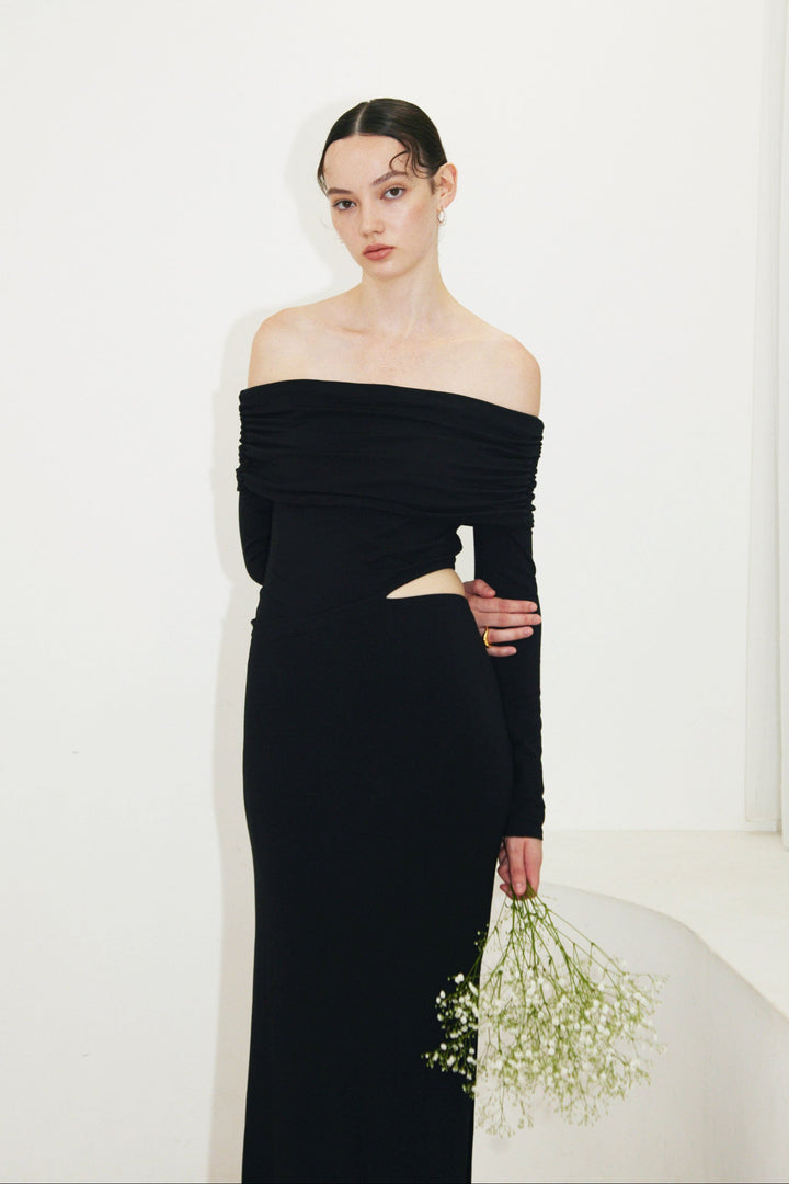 Collagen Off-Shoulder Dress