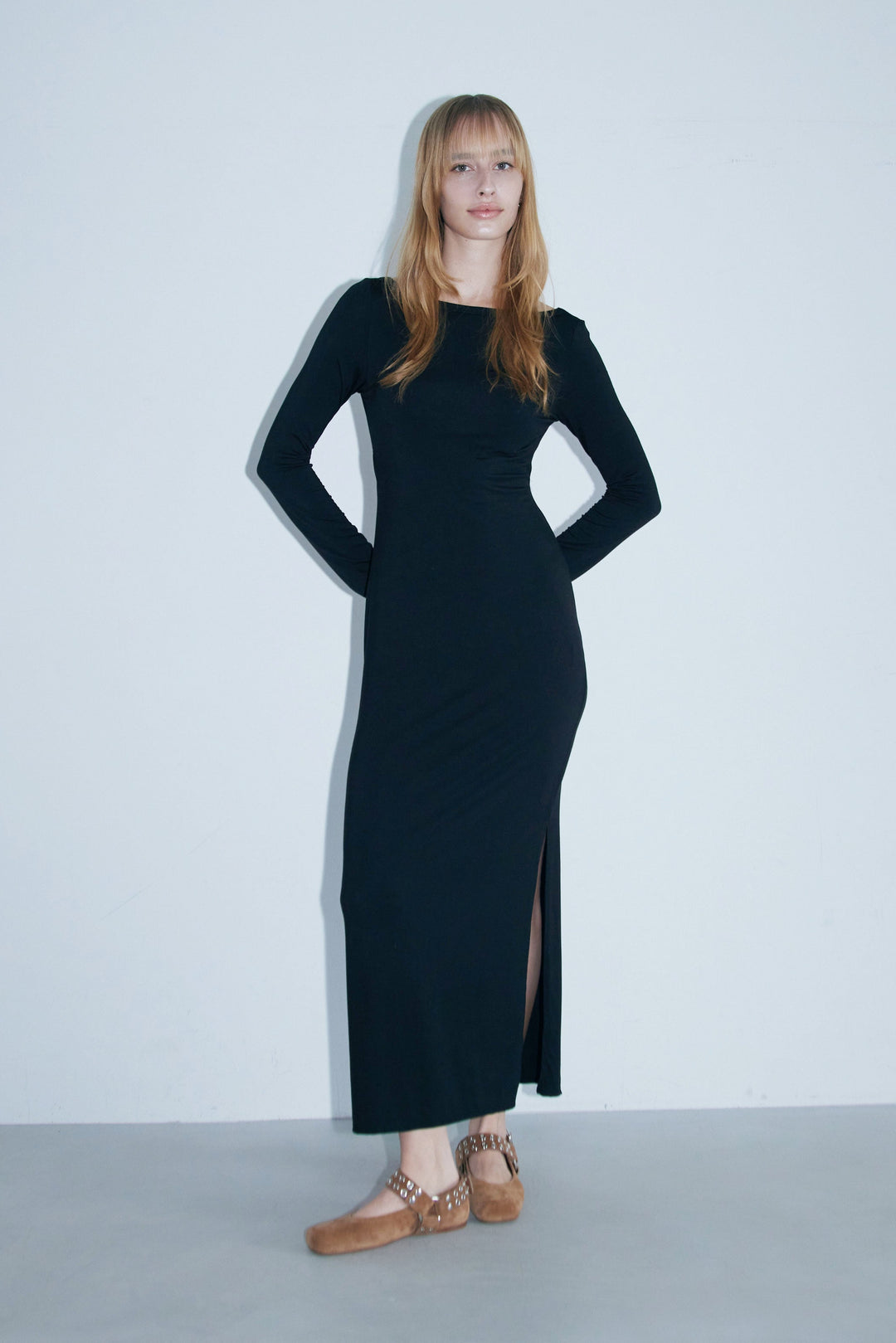 Collagen Twisted Back Dress