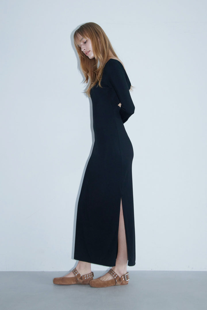 Collagen Twisted Back Dress