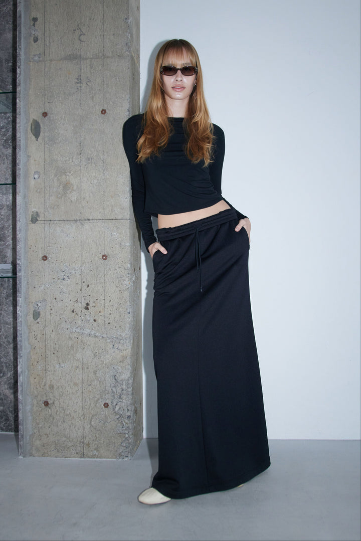 Collagen Raglan Long-Sleeve T-shirt