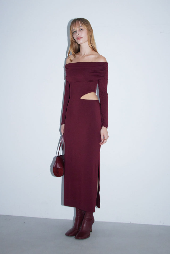 Collagen Off-Shoulder Dress