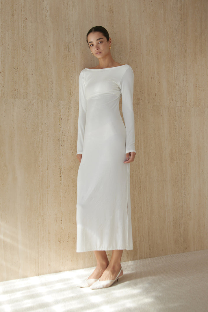 Collagen Twisted Back Dress