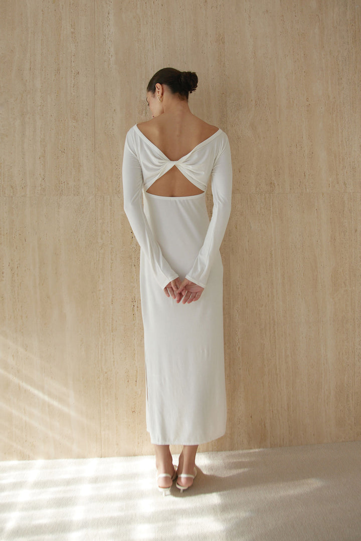 Collagen Twisted Back Dress