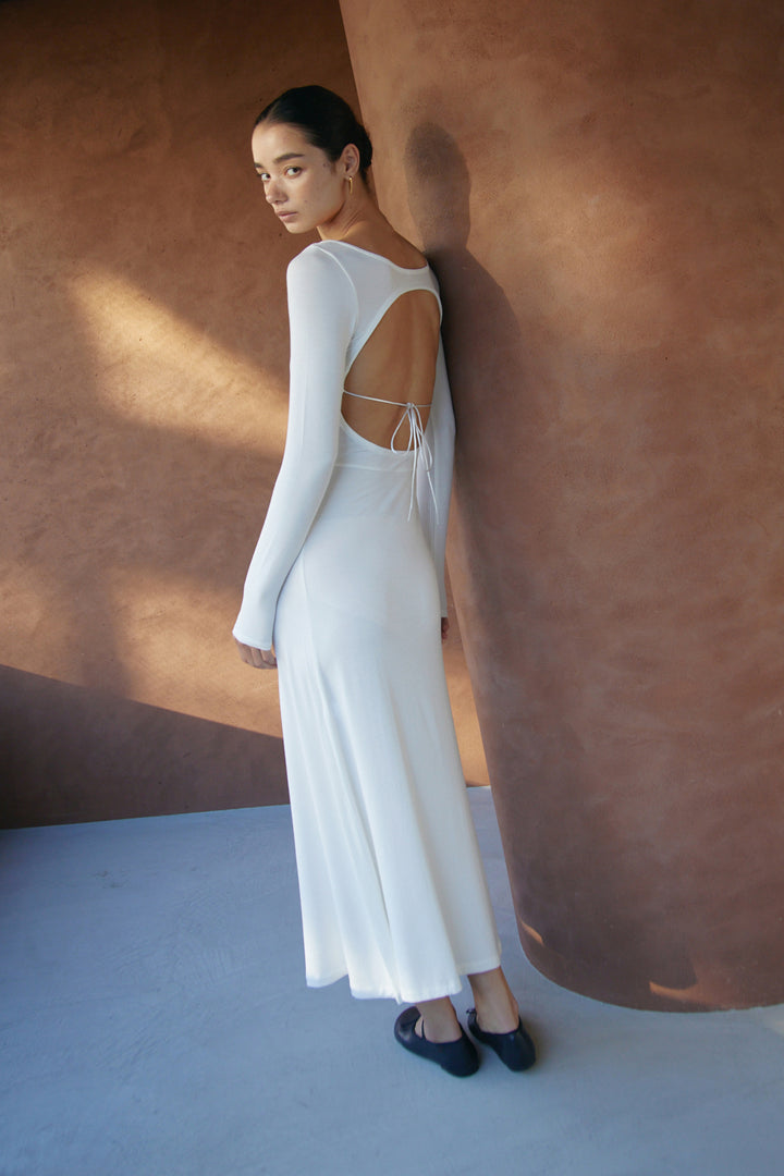 Collagen Open Back Dress