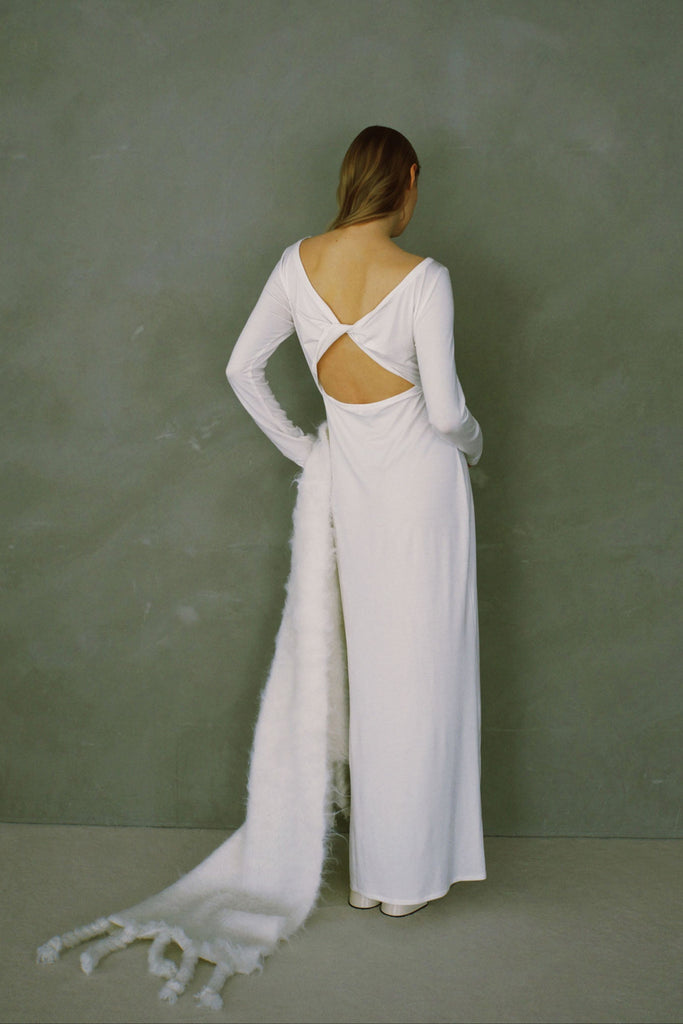 Collagen Twisted Back Dress – determ;