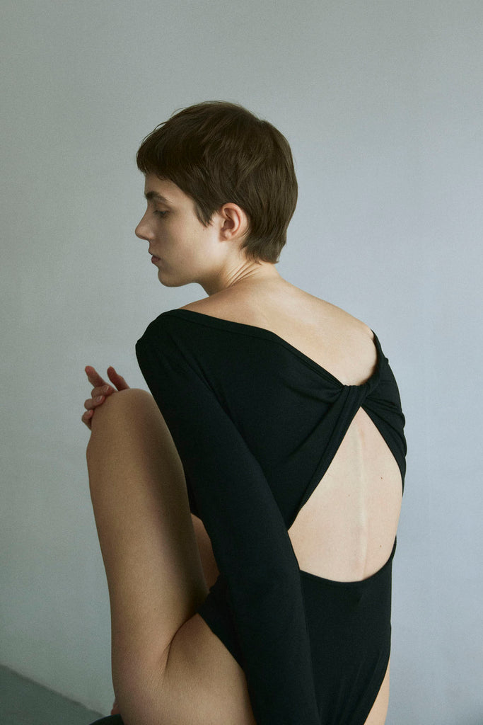 【Determ】Collagen Button Up Bodysuit Determ】Collagen Button Up Bodysuit