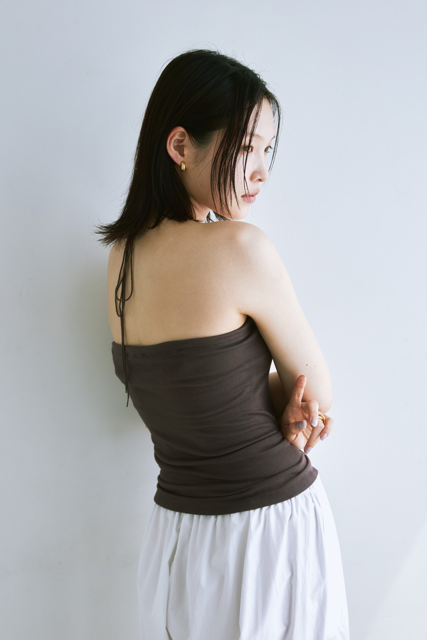 Collagen Ribbed Multiway Cami – determ;