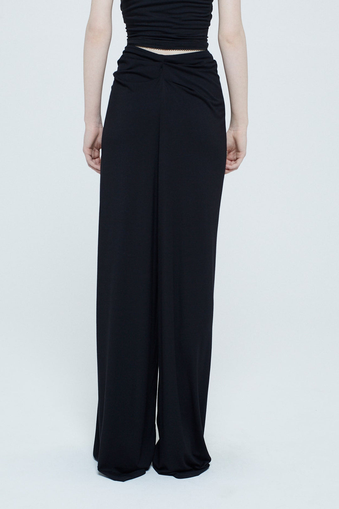 Collagen Draped Knot Pants