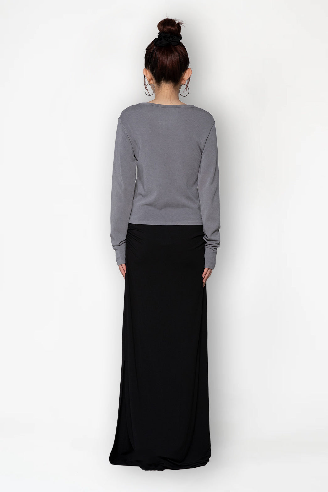 Collagen Ribbed Long Sleeve T-Shirt