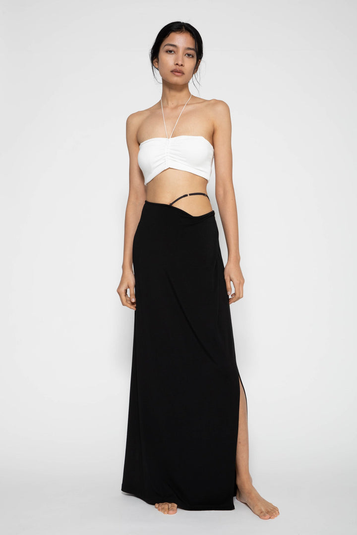 Collagen Strappy Maxi Skirt