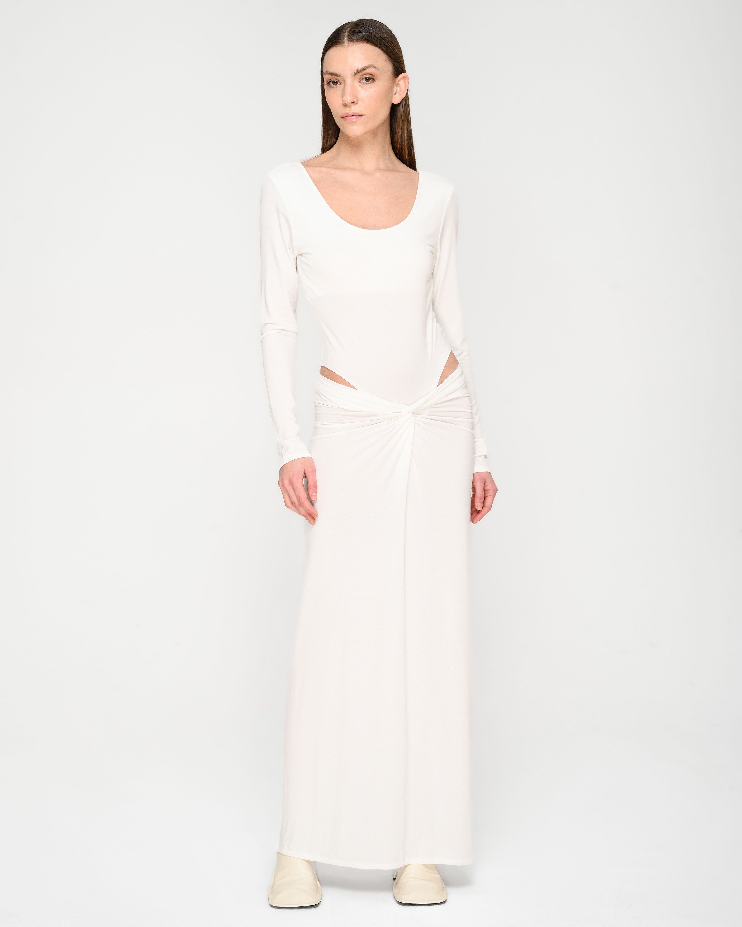 Collagen Scoop-Neck Bodysuit – determ;