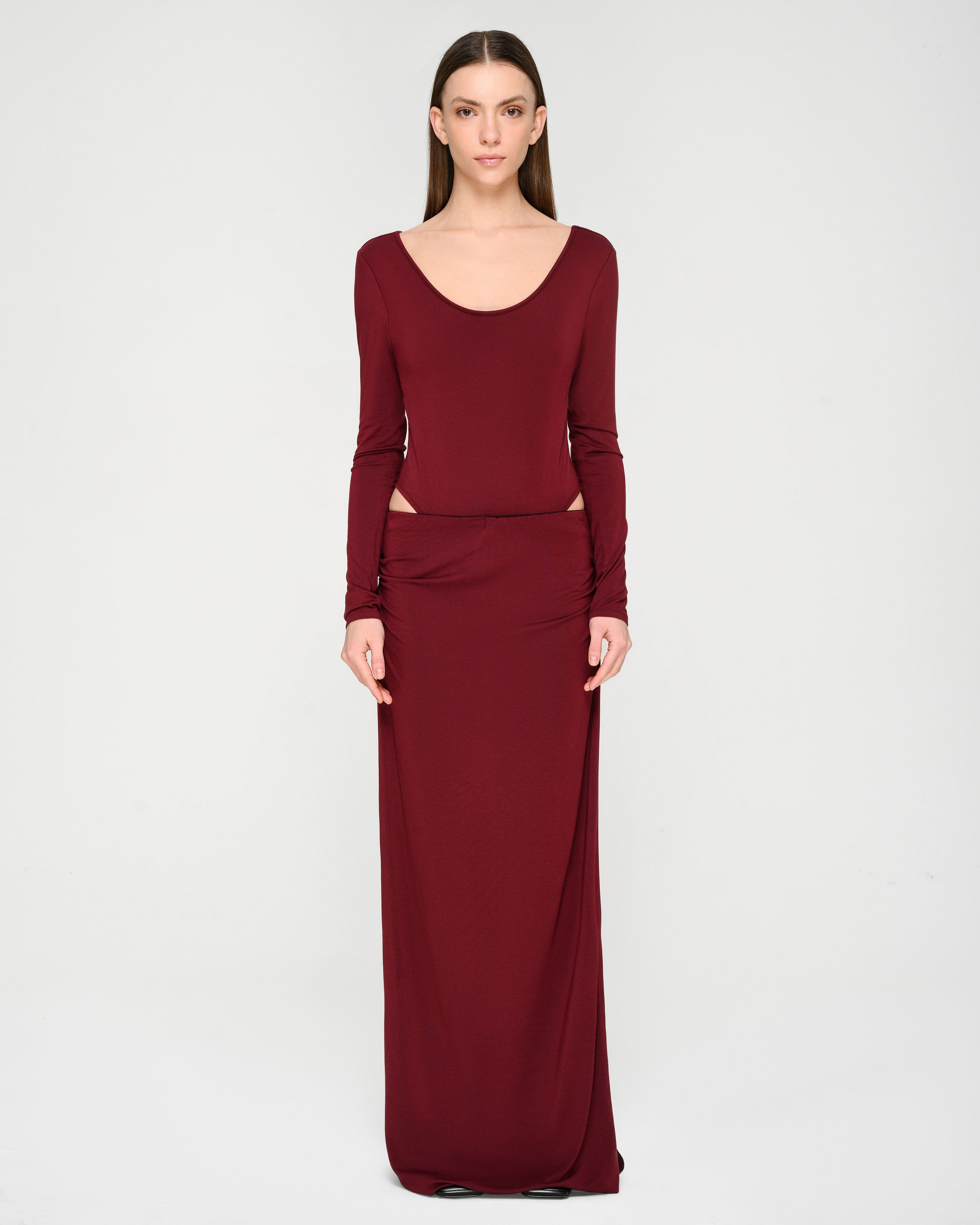 Collagen Scoop-Neck Bodysuit – determ;