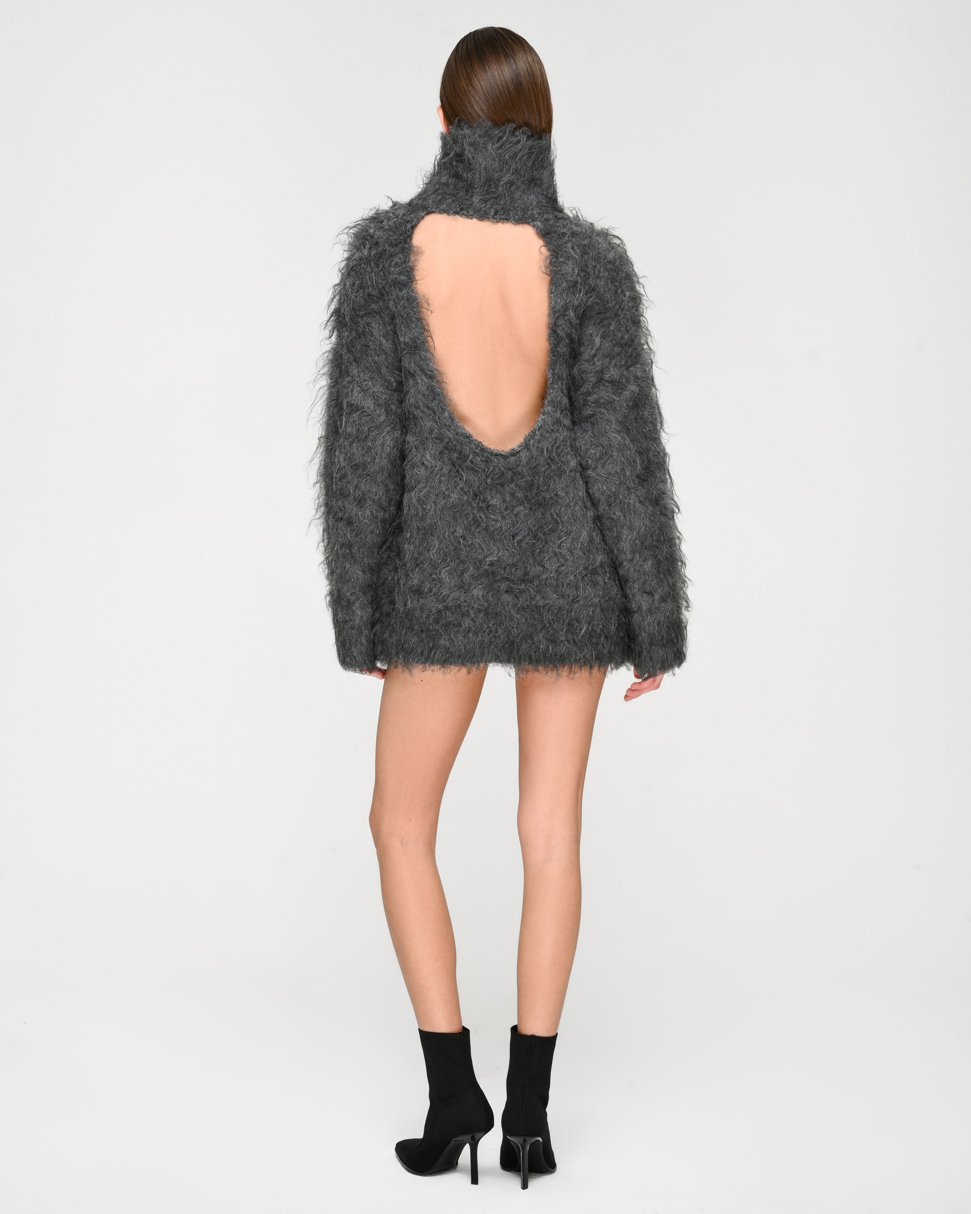 完売品　BRIEFING SHAGGY LOGO TURTLENECK KNIT 新品 BRIEFING SHAGGY LOGO TURTLENECK KNIT