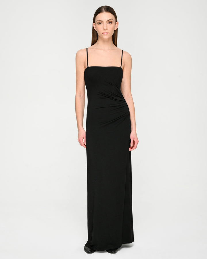 Collagen Gathered Tube Dress