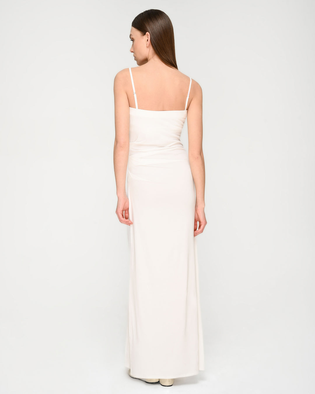 Collagen Gathered Tube Dress