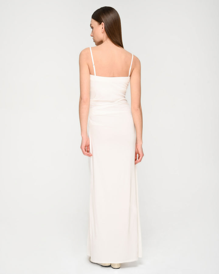 Collagen Gathered Tube Dress