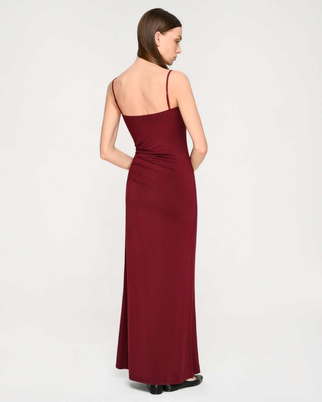 Collagen Gathered Tube Dress