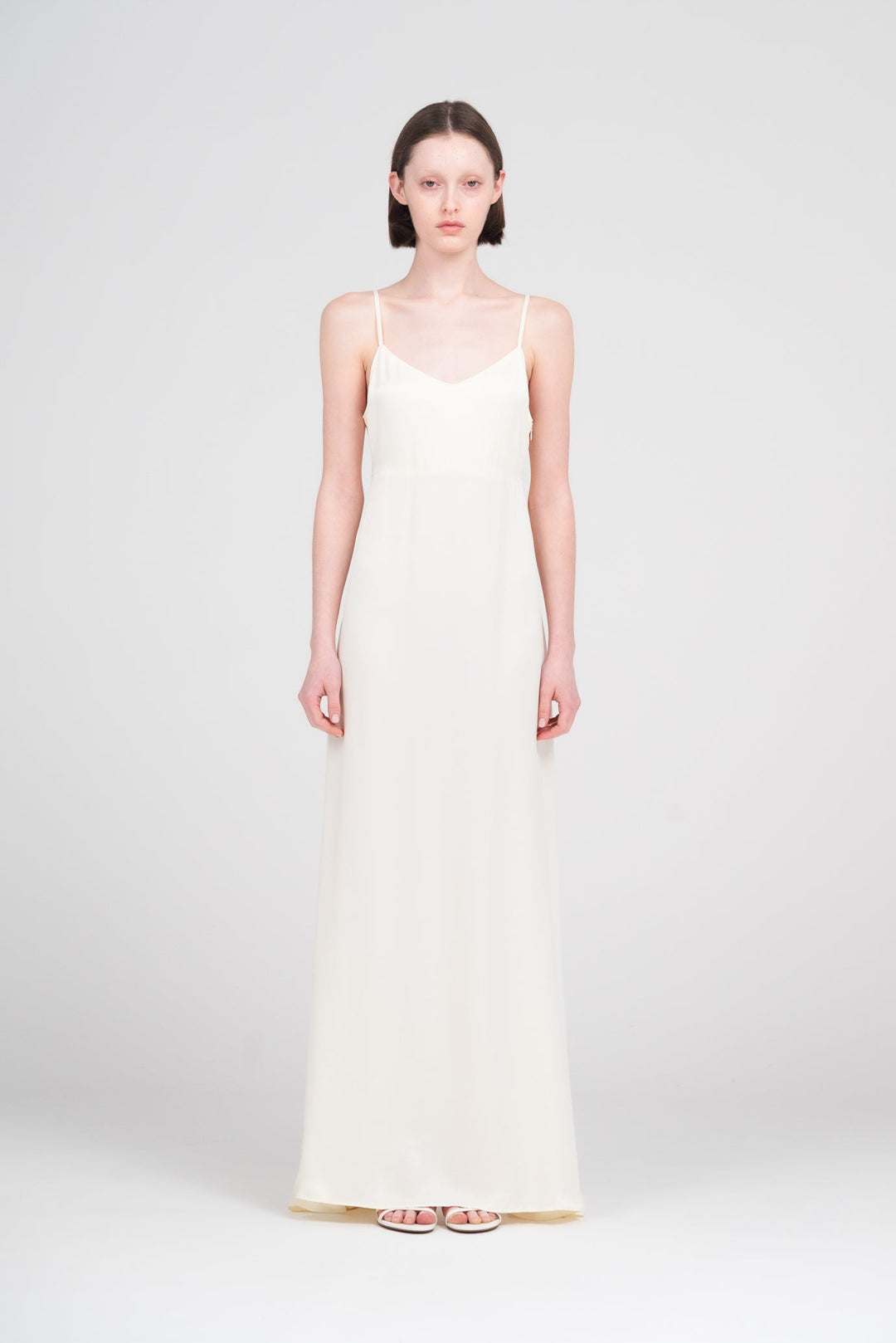 Collagen Satin Slip Dress