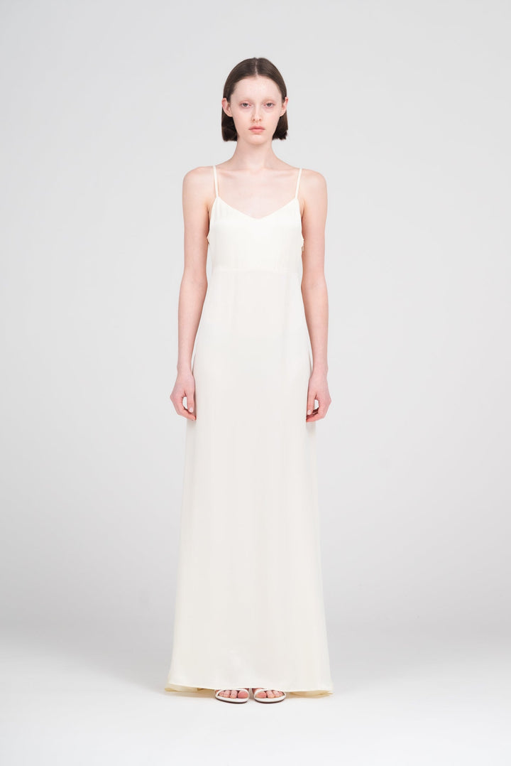 Collagen Satin Slip Dress