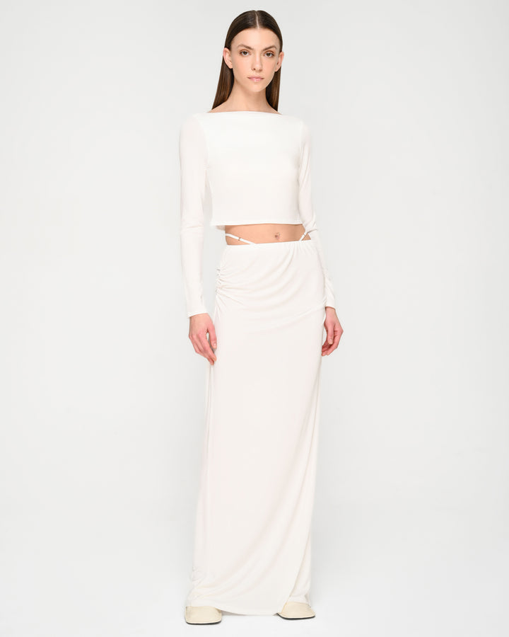 Piping Detail Open-Back Top