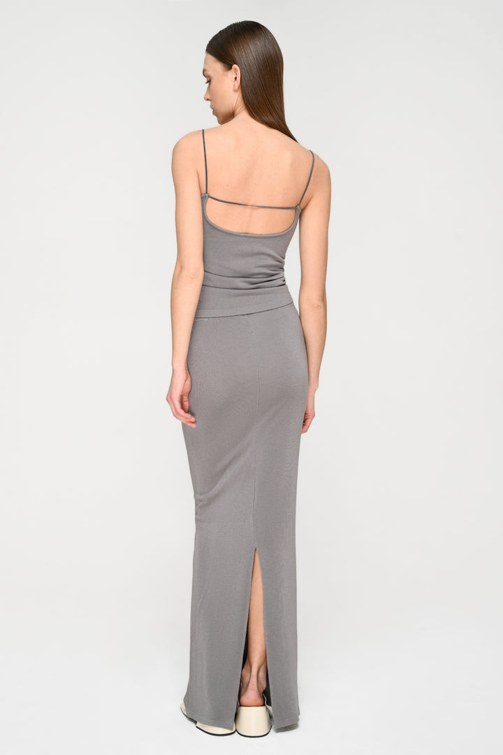 Collagen Ribbed Strappy Top