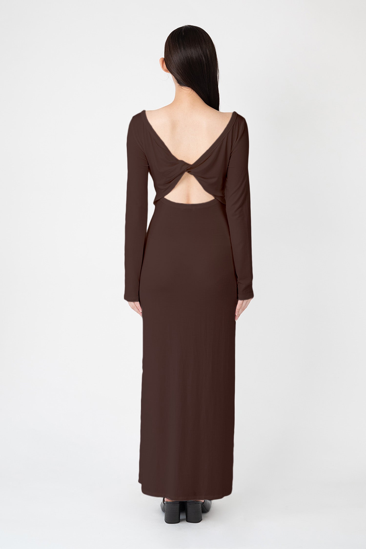 Collagen Twisted Back Dress – determ;