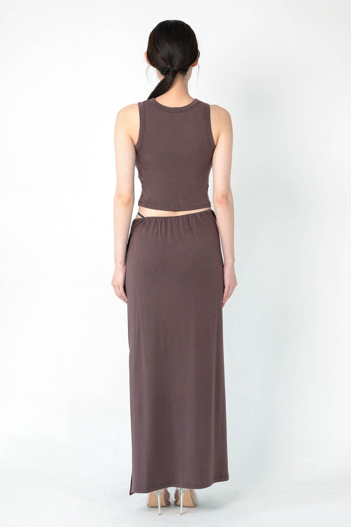 Collagen Strappy Maxi Skirt