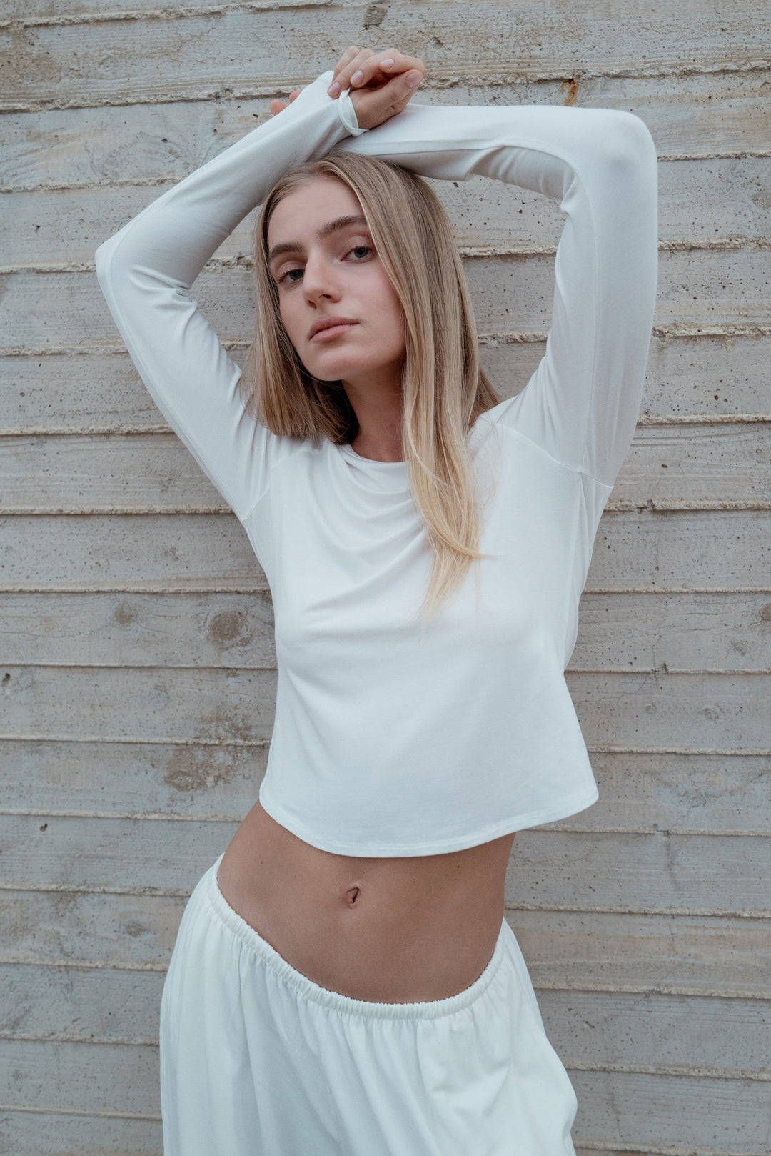 Collagen Raglan Long-Sleeve T-shirt