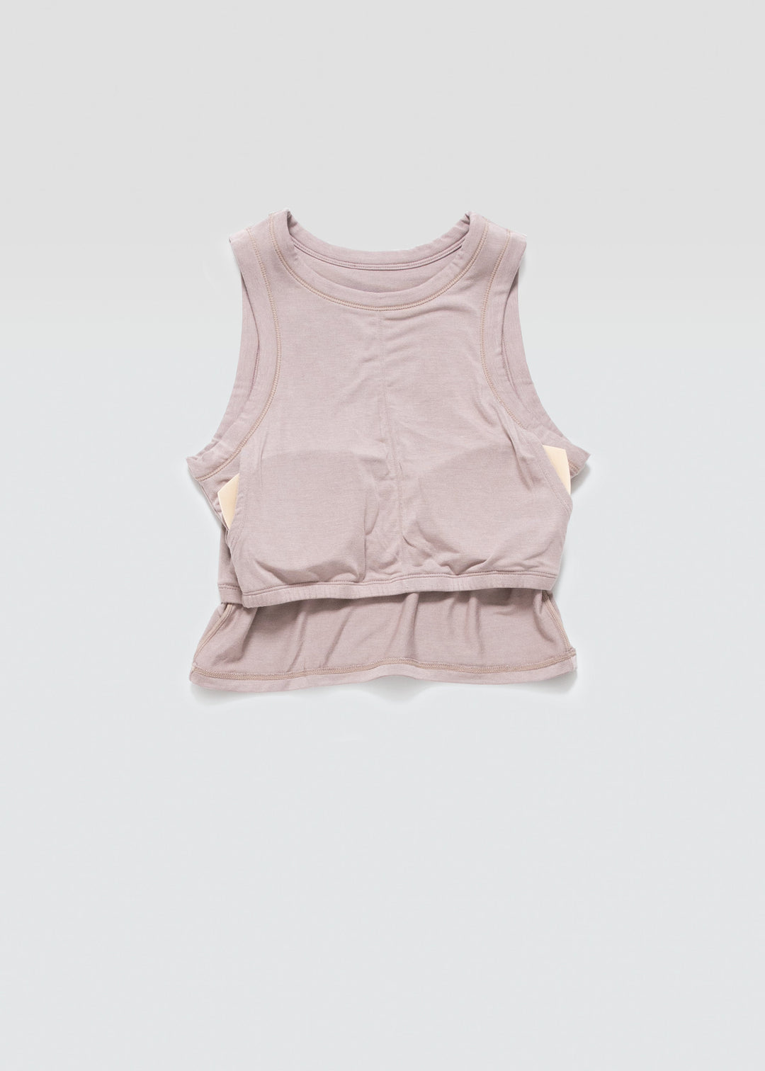 Collagen Cropped Tank with Cups