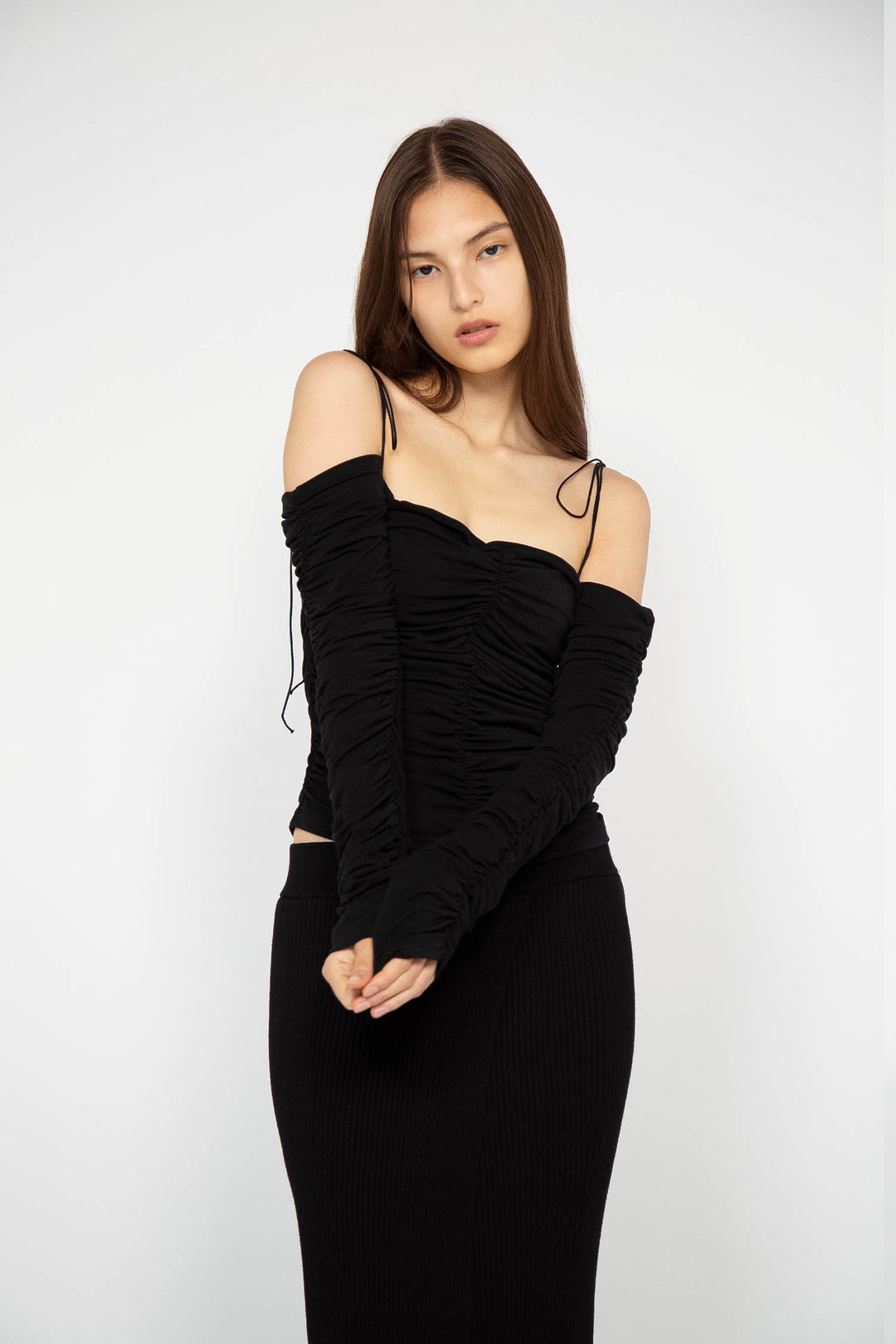 Collagen Ruched Long Sleeve