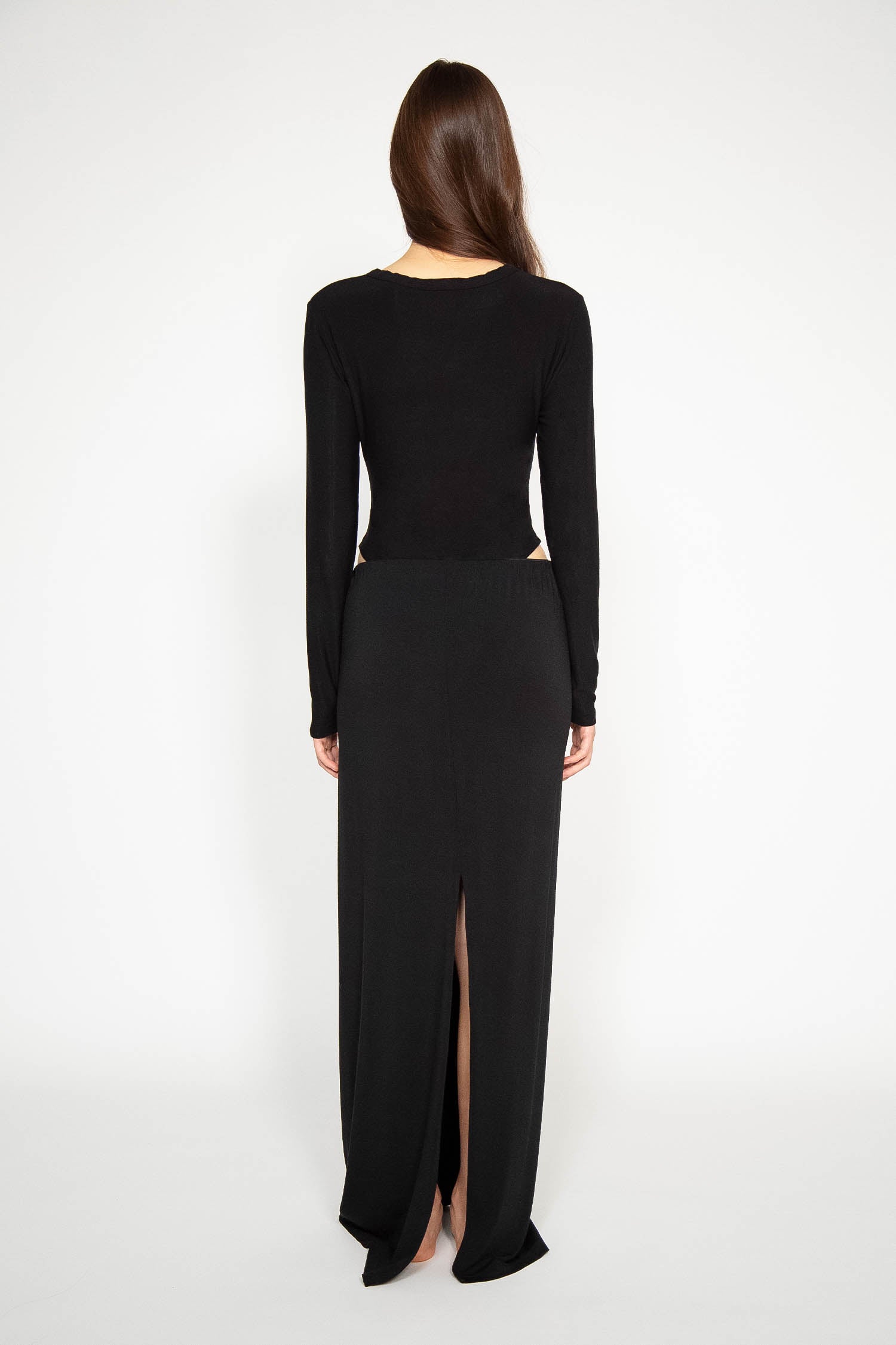 Collagen Waistband Maxi Skirt – determ;