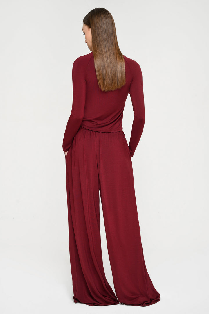 Collagen Wide-Leg Pants